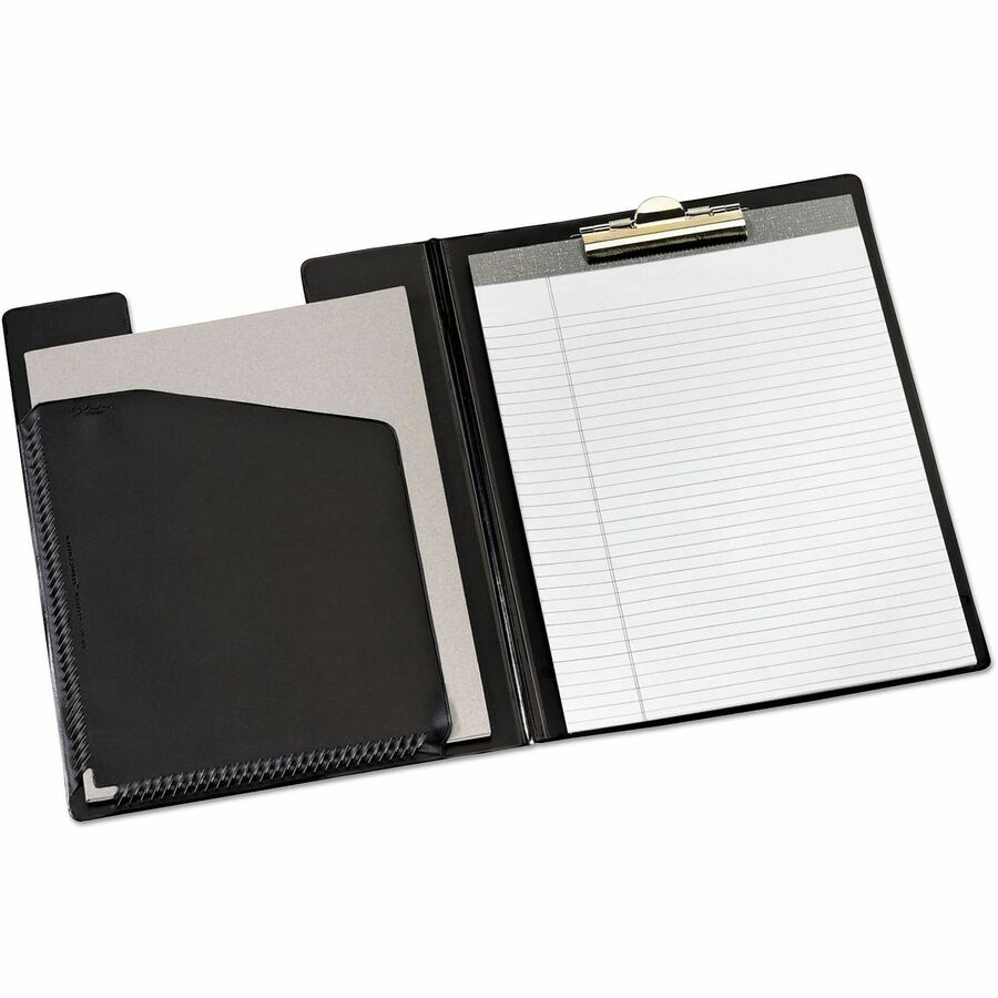 50 Sheets - Watermark - Stapled/Glued - 0.34" Ruled - 16 lb Basis Weight - Legal - 8 1/2" x 14" Sheet Size - Yellow Paper - Bleed-free, Chipboard Backing, Micro Perforated - 1 Dozen