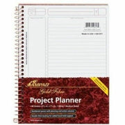 Small - 7 1/4" x 2/5" Sheet Size - White Sheet - Wire Bound - Assorted Cover - 0.4" Height x 7.2" Width