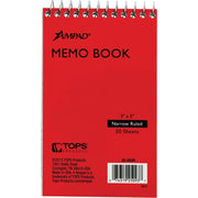 50 Sheets - Wire Bound - 3" x 5" Sheet Size - White Paper - Assorted Pressboard Cover - Mediumweight, Rigid - Recycled - 1 Each