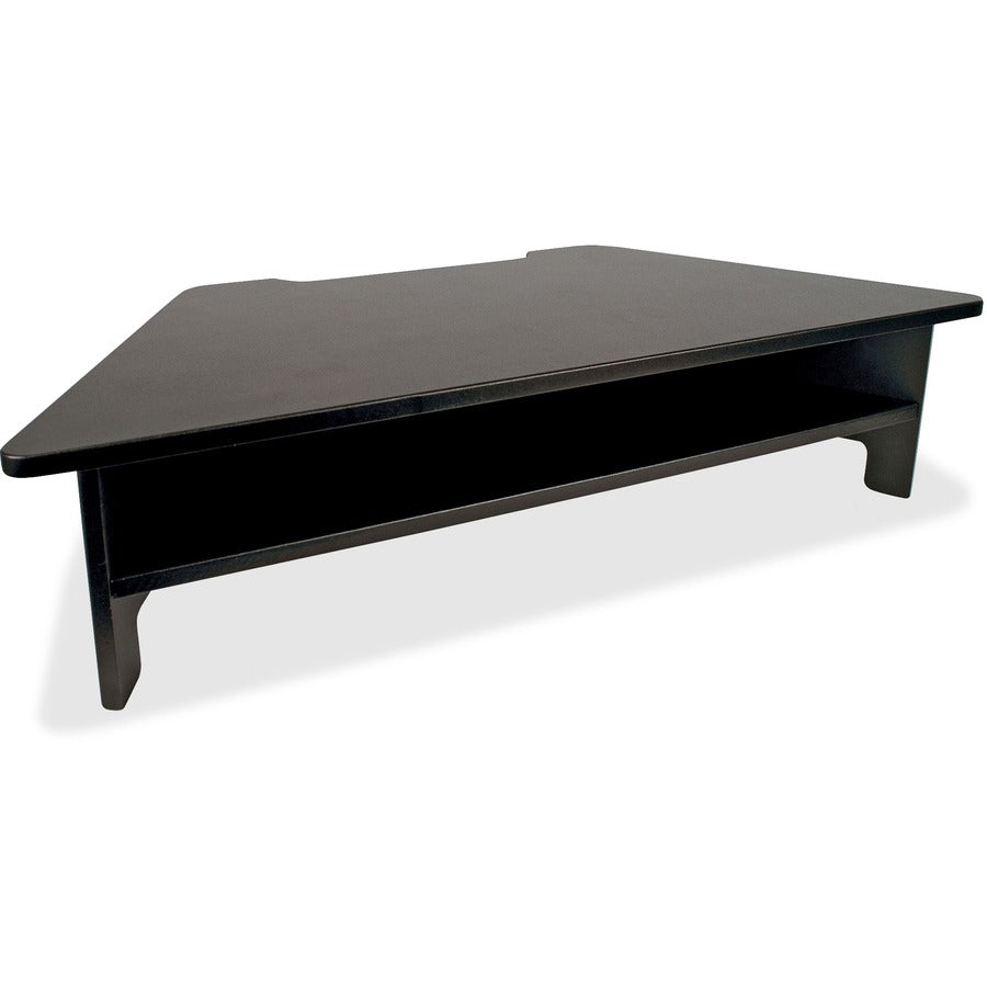7.50" Height x 27" Width x 11.50" Depth - Wood, Laminate - Black