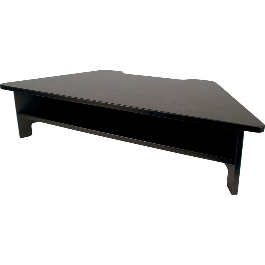 7.50" Height x 27" Width x 11.50" Depth - Wood, Laminate - Black