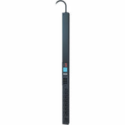 APC by Schneider Electric Switched Rack PDU, 8 x NEMA 5-15R Outlets, NEMA 5-15P Plug, 100V/120V, 1440W, 9.84 ft Cord, 0U Vertical Rack-mountable, Black, 1 Each