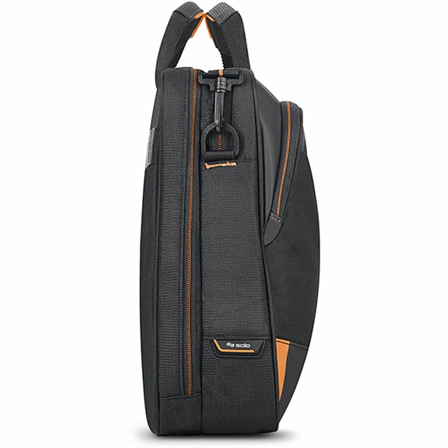 Polyester Body - Handle, Shoulder Strap - 12" Height x 16.5" Width x 2.5" Depth - 1 Each