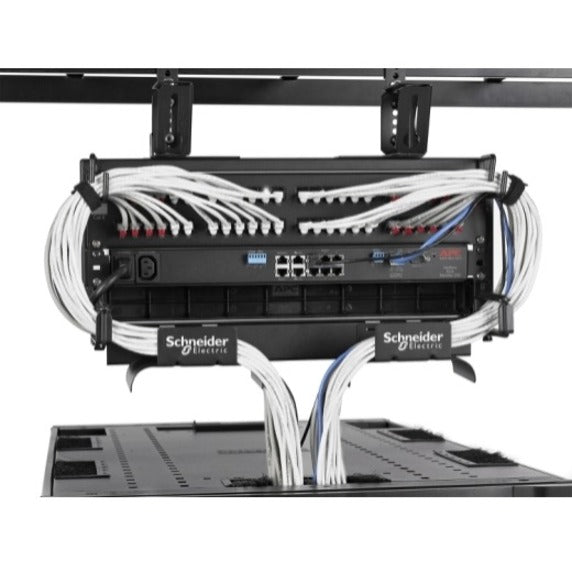 APC by Schneider Electric Overhead Zone Cabling 4U 19 in (482 mm)W Patch Frame