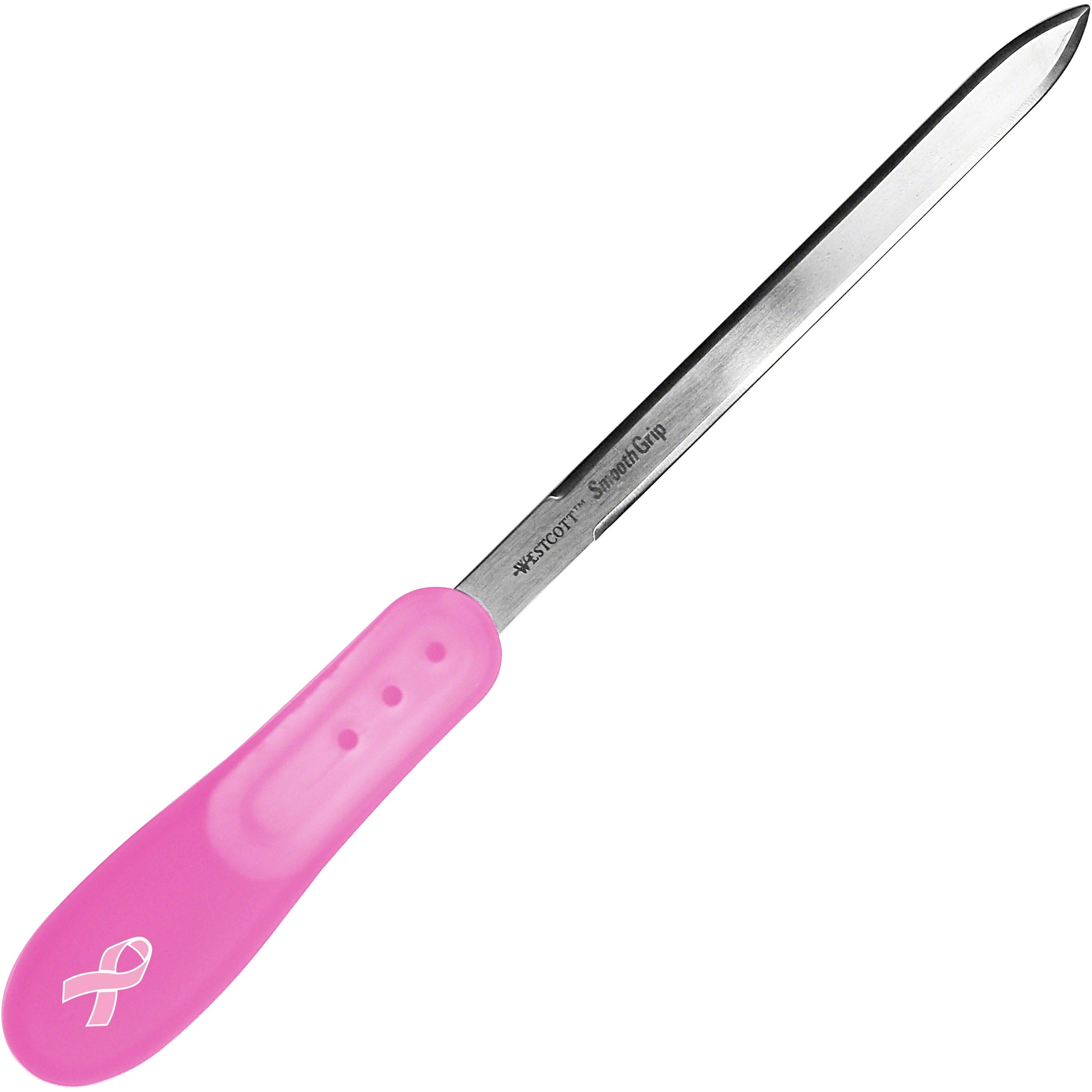 Stainless Steel Blade - Plastic Handle - Pink - 1 Each