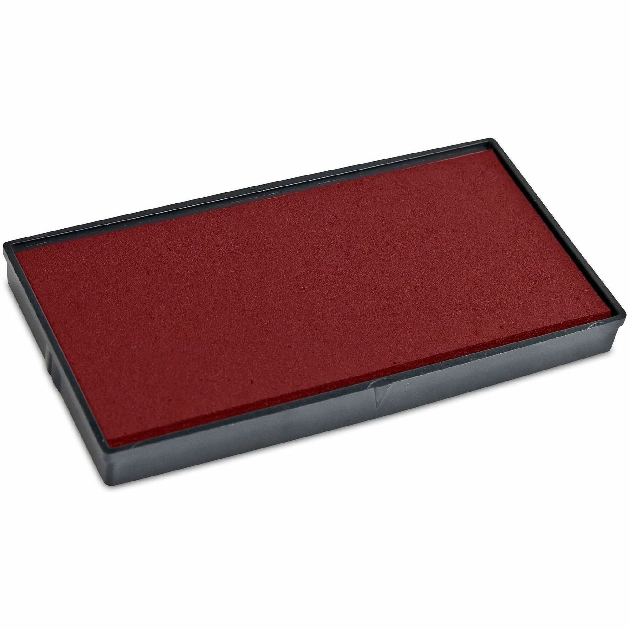 COSCO 2000 Plus Stamp No. 40 Replacement Ink Pad, Red Ink, 1 Each