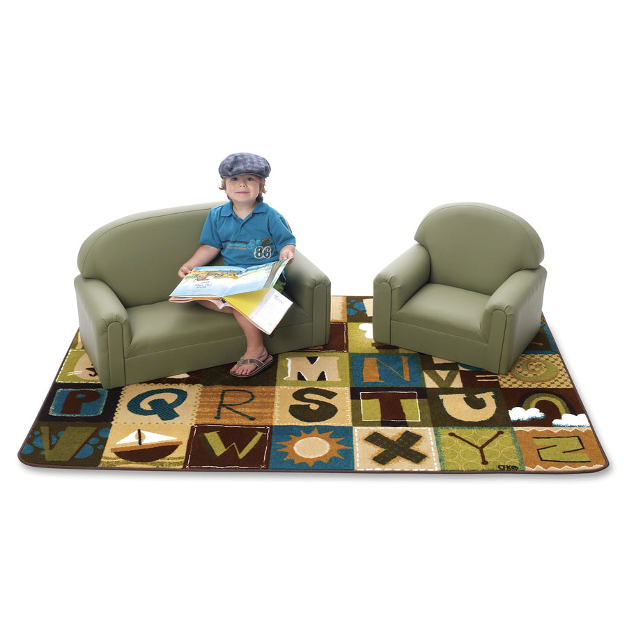 Carpets for Kids&reg; KIDSoft&trade; Toddler Alpha Blocks Nature Rug