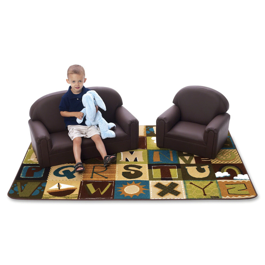 Carpets for Kids&reg; KIDSoft&trade; Toddler Alpha Blocks Nature Rug
