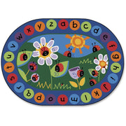 Carpets for Kids&reg; Premium Ladybug Circletime Rug - 99" Length x 11.67 ft Width - Oval