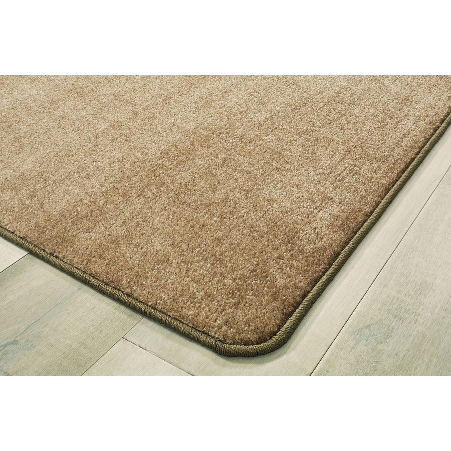 Carpets for Kids&reg; Solid Color Mt. St. Helens 6'x9' Rug - Kids - 72" Length x 108" Width - Rectangle - Sahara