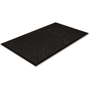 Industry, Office, Indoor - 60" Length x 36" Width - Rectangular - Rubber - Black - 1 Each