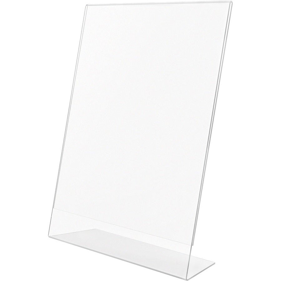Deflecto Anti-Glare Slanted Sign Holder