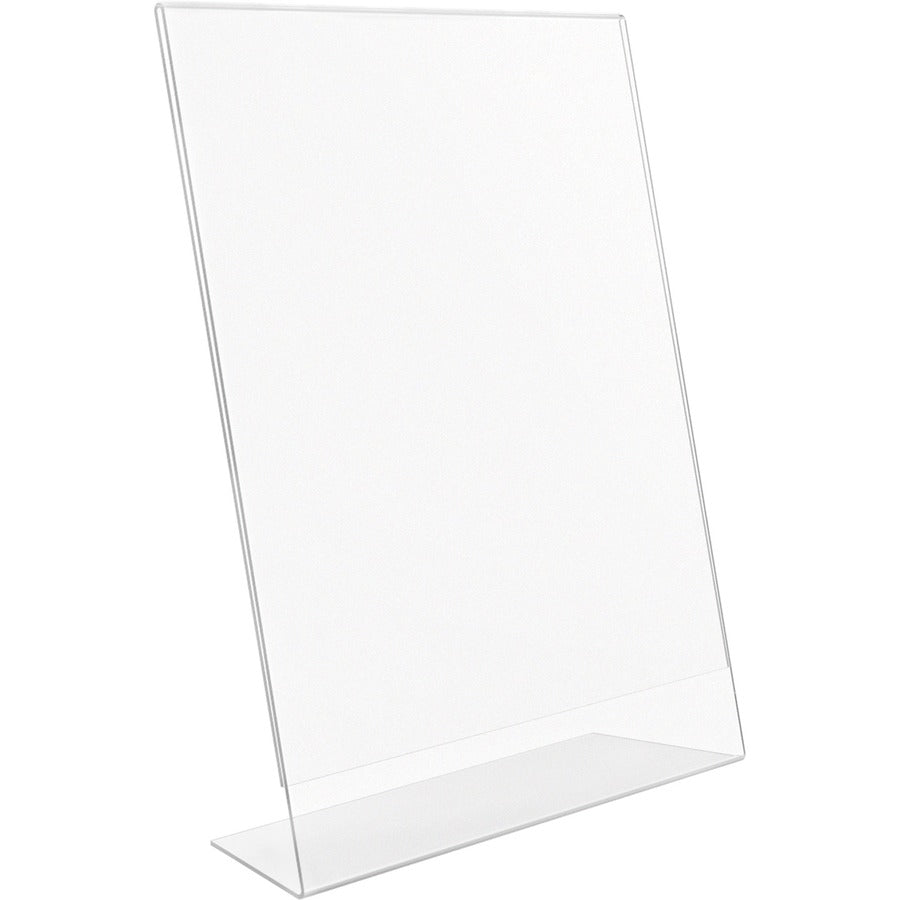 Deflecto Anti-Glare Slanted Sign Holder