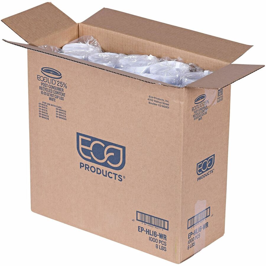 Polystyrene - White - 1000 / Carton
