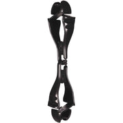 Ergodyne Squids 3400 Glove Clip Holder, Dual Clip, Break Resistant, Temperature Resistant, Acetal, Black, 6.5" x 1", 6 per Carton