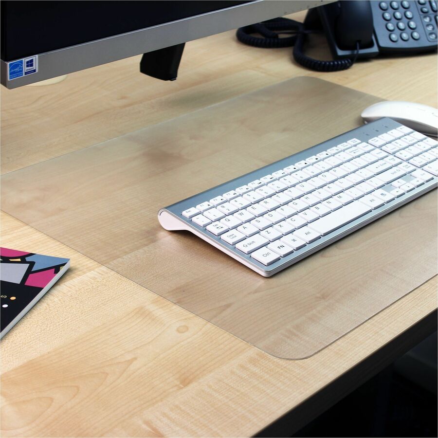 Floortex Desktex&reg; Polycarbonate Desk Pad 20" x 36"
