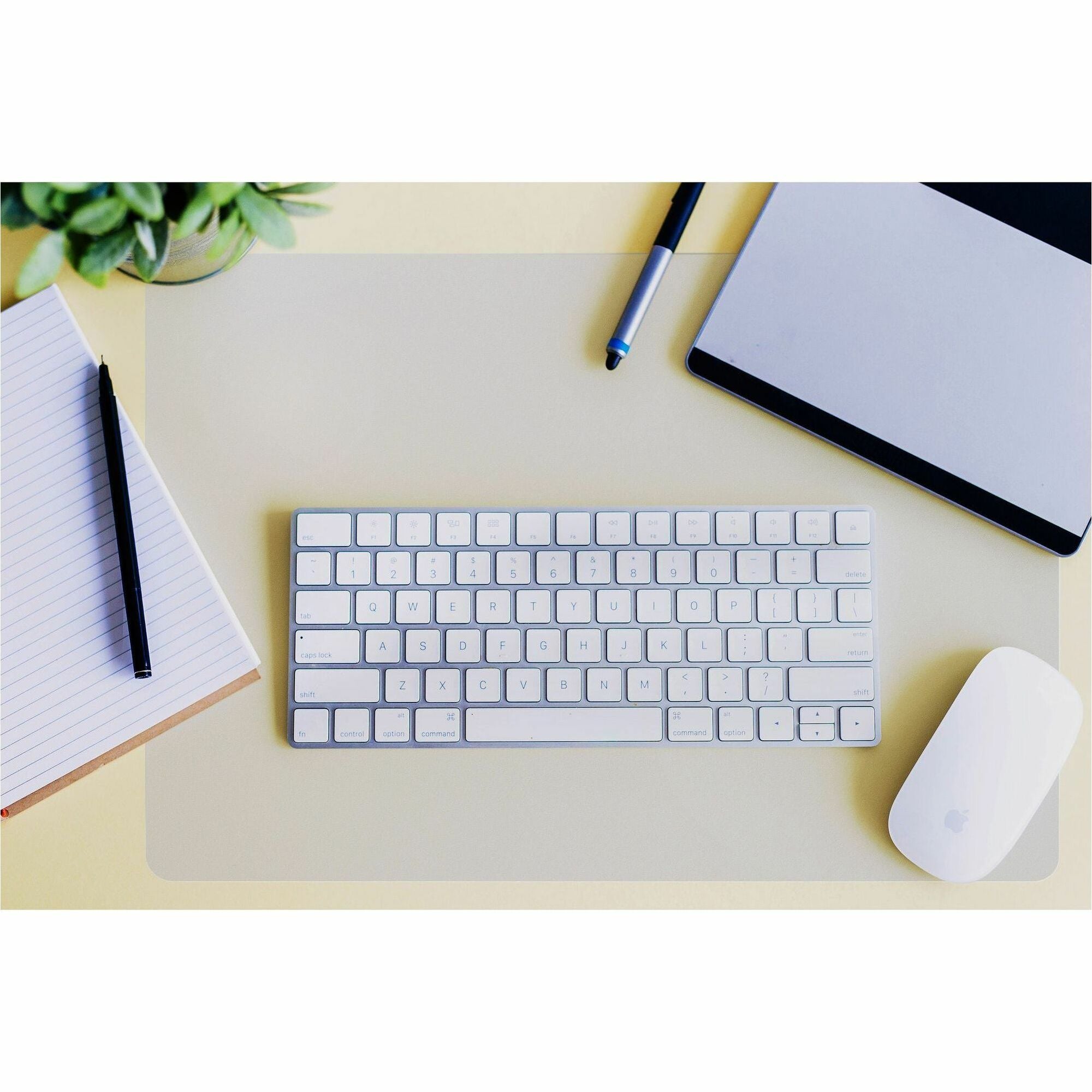 Floortex Desktex&reg; Polycarbonate Desk Pad 20" x 36"