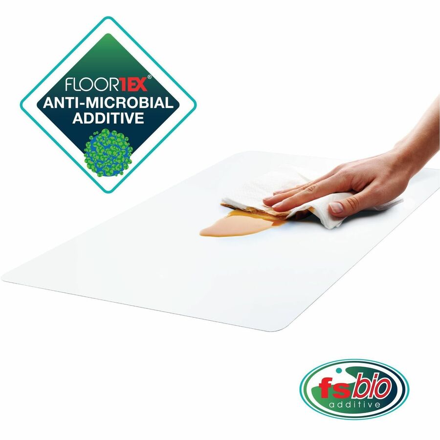 Floortex Hometex&reg; Biosafe Antimicrobial Table Mat 20" x 36"