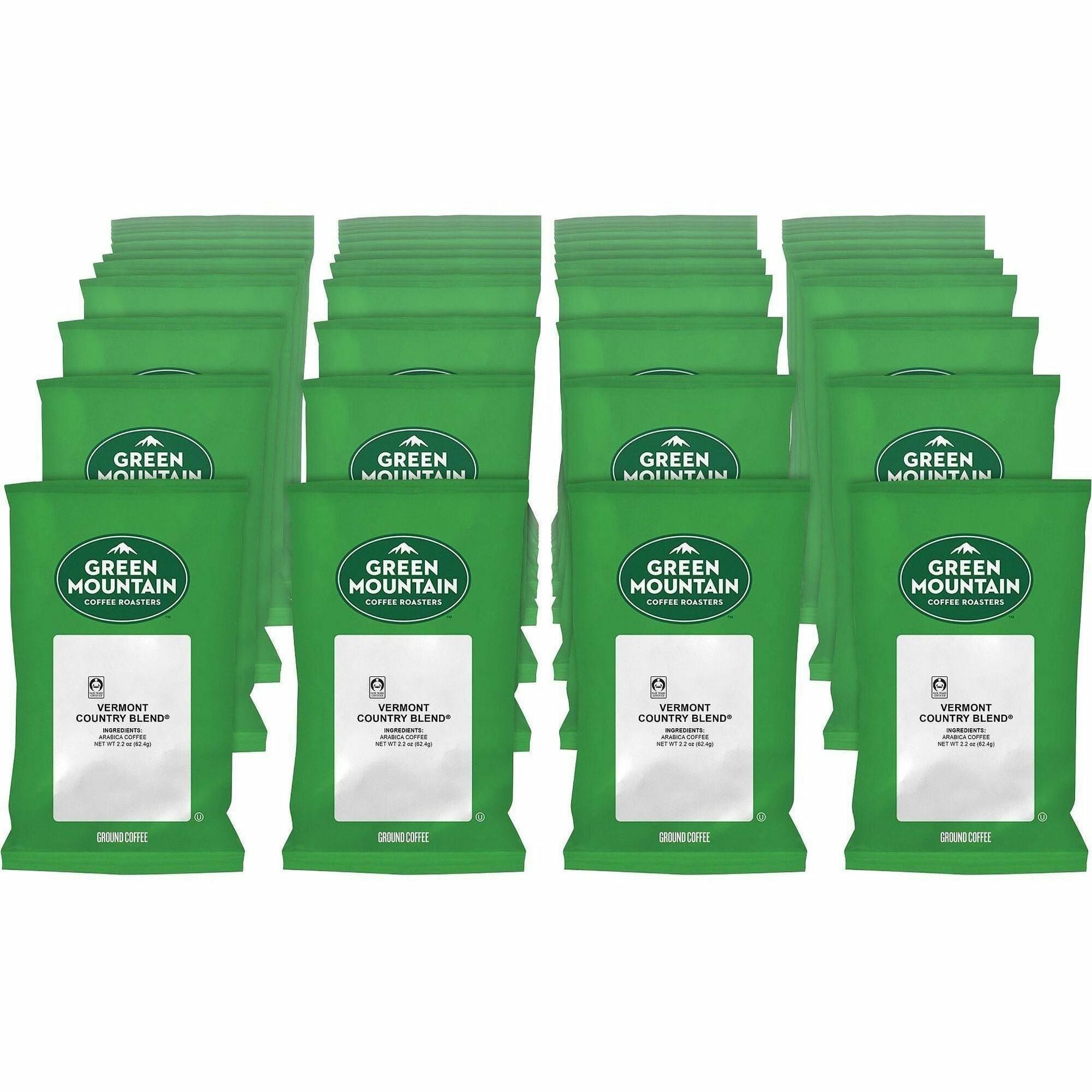 Green Mountain Coffee Roasters Coffee, 100 Packs per Carton