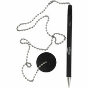 Integra Antimicrobial Rubber Barrel Counter Pen, Black Ink, Rubber Barrel, 1 Each