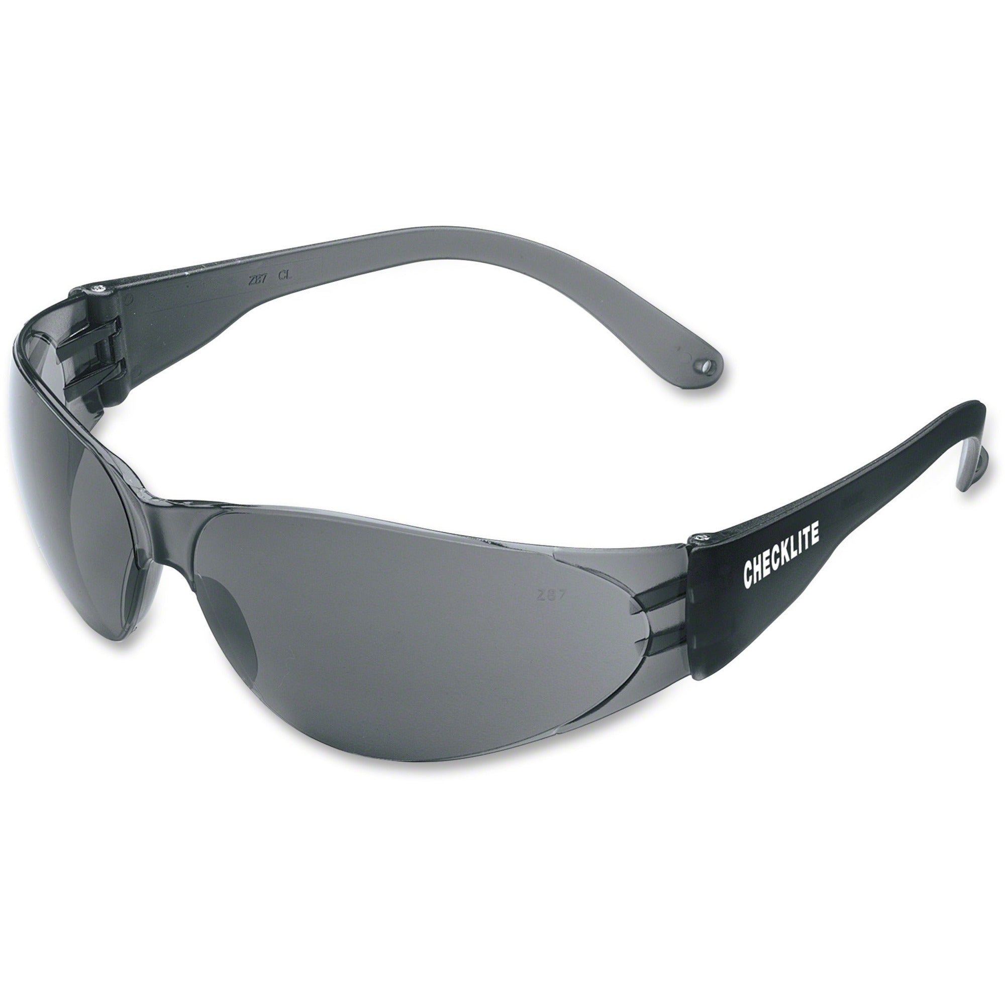 Ultraviolet Protection - Gray Lens - Comfortable, Scratch Resistant, Lightweight, Adjustable Temple - 1 Each
