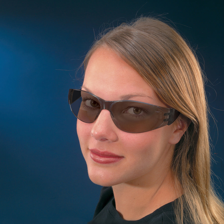 Ultraviolet Protection - Gray Lens - Comfortable, Scratch Resistant, Lightweight, Adjustable Temple - 1 Each