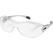 Ultraviolet Protection - Clear Lens - Steel Frame - Anti-fog, Non-slip, Scratch Resistant, Durable, Ratcheting Temple Design - 1 Each
