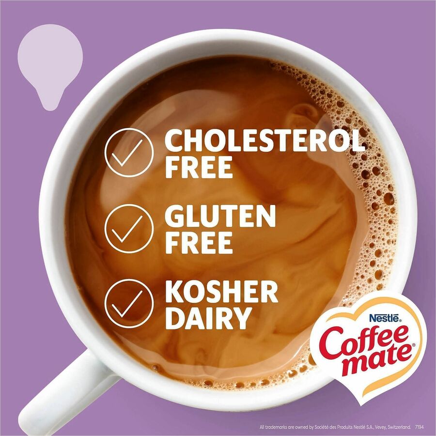 Coffee mate Italian Sweet Creme Nondairy Liquid Creamer Singles, 0.38 fl oz (11 mL), 50 Count Box