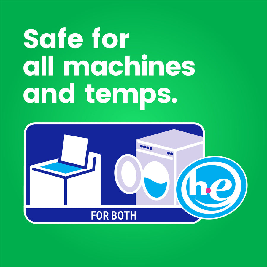For Clothing, Laundry - 25 fl oz (0.8 quart) - Original Scent - Recommended For: Dirt Remover - Green - 6 / Carton