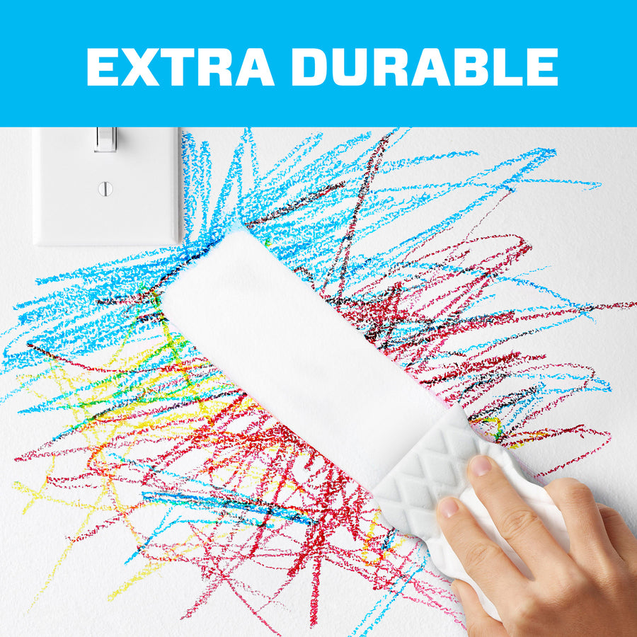 Mr. Clean Magic Eraser Extra Durable Pads, Heavy Duty, Textured, White, 4 Pads per Box