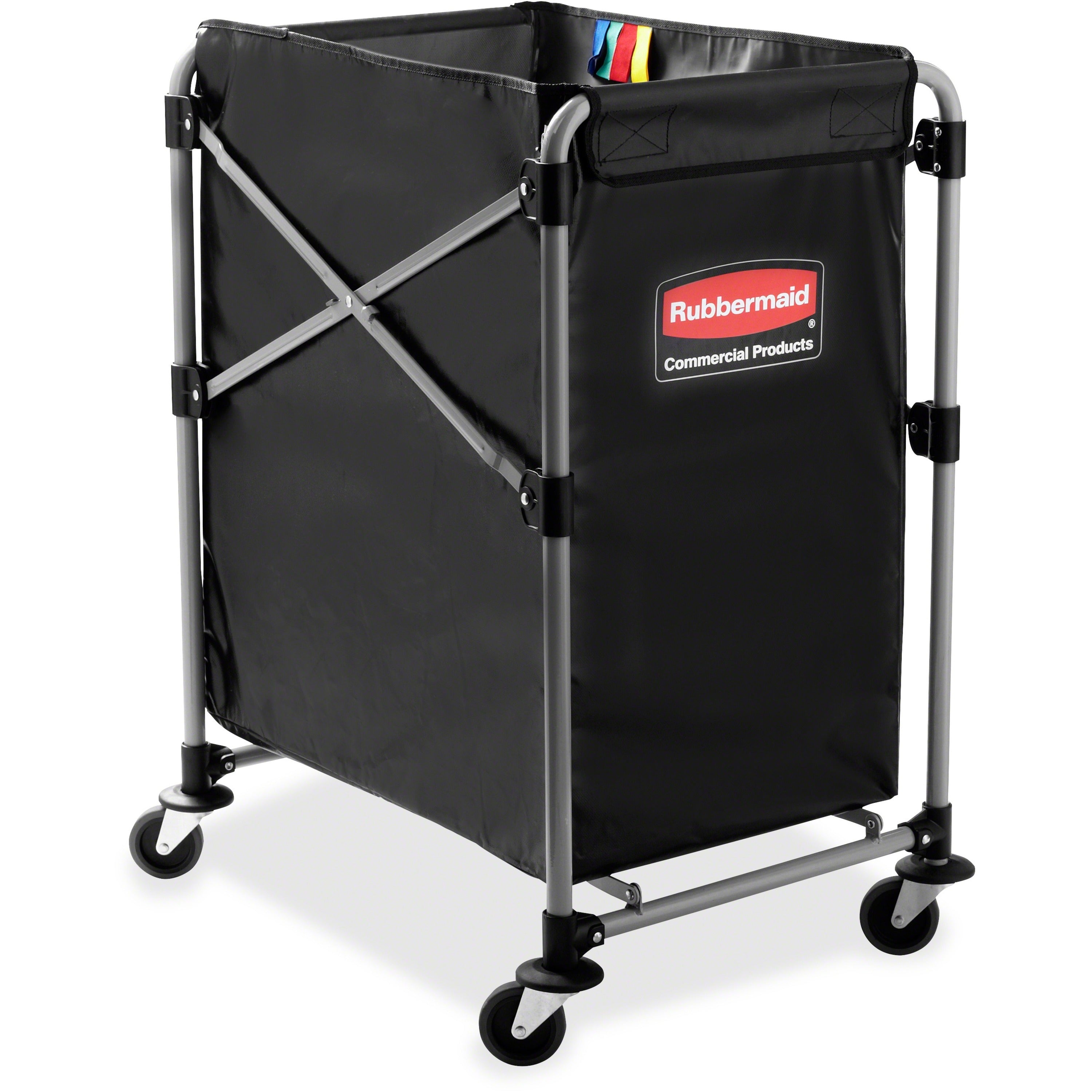 220 lb Load Capacity - 24.10" Length x 20.30" Width x 24" Height - Stainless Steel Frame - Black - 1 Each