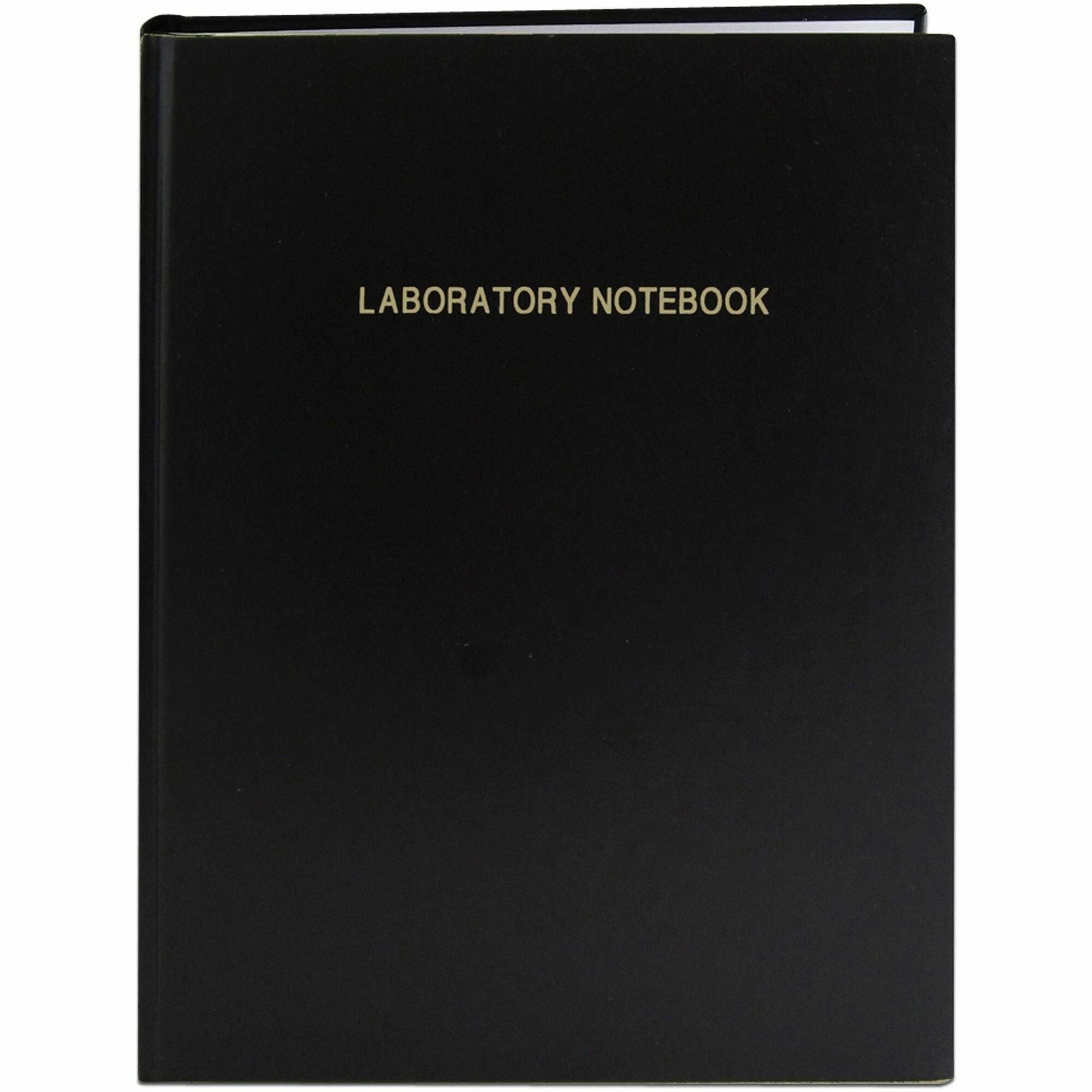 72 Sheets - 144 Pages - Printed - Casebound/Sewn - Both Side Ruling Surface - 24 lb Basis Weight - 90 g/m² Grammage - 11 1/4" x 8 3/4" Sheet Size - 0.63" Height x 8.8" Width x 11.3" Length - White Paper - Laminated Cover - 1 Each
