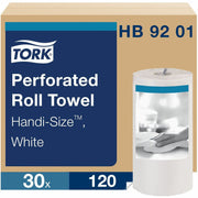 Absorbent, Perforated, Embossed - White - 30 / Carton