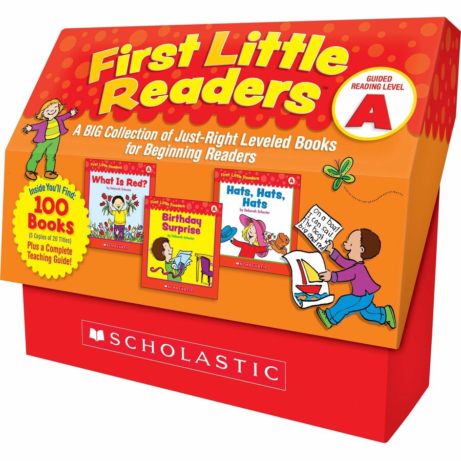 Scholastic Res. Level A 1st Little Readers Book Set Printed Book by Deborah Schecter