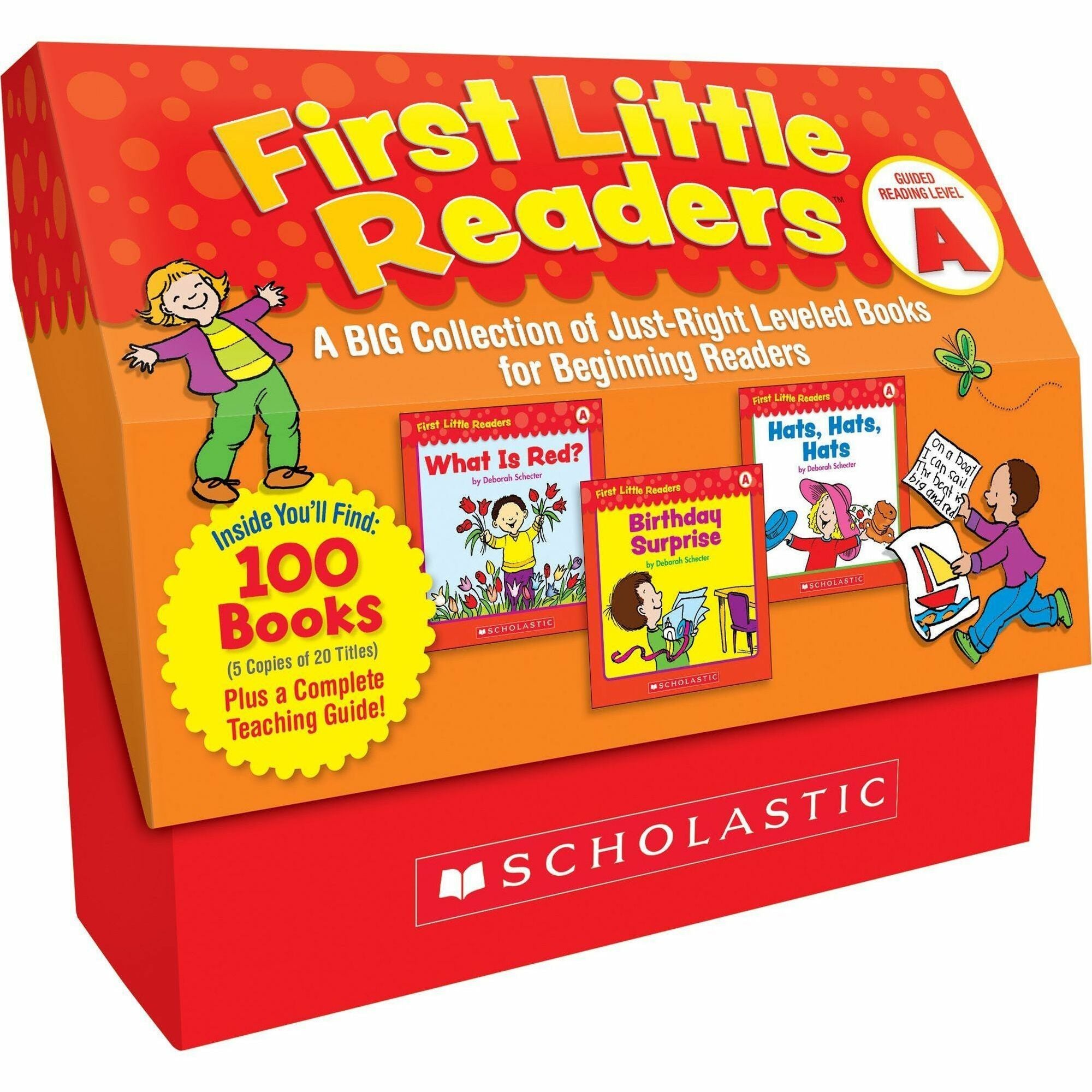 Scholastic Res. Level A 1st Little Readers Book Set Printed Book by Deborah Schecter