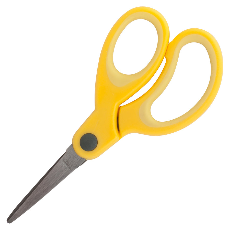 Sparco 5" Kids Pointed End Scissors, Assorted Colors, 1 Pack