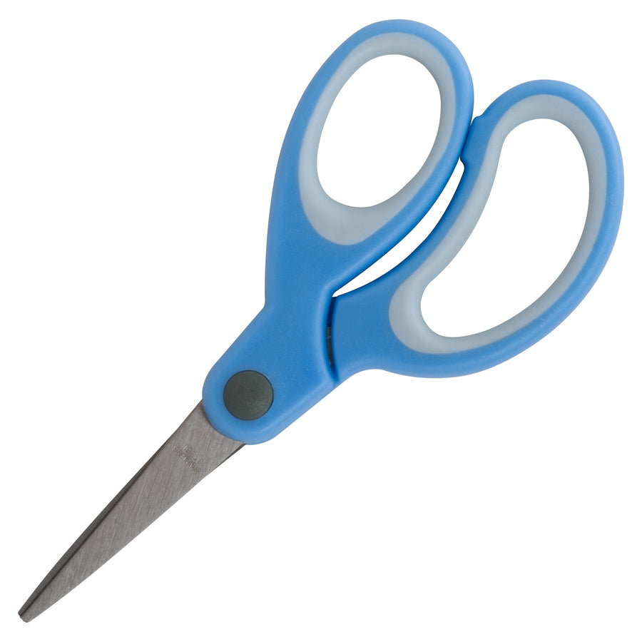 Sparco 5" Kids Pointed End Scissors, Assorted Colors, 1 Pack
