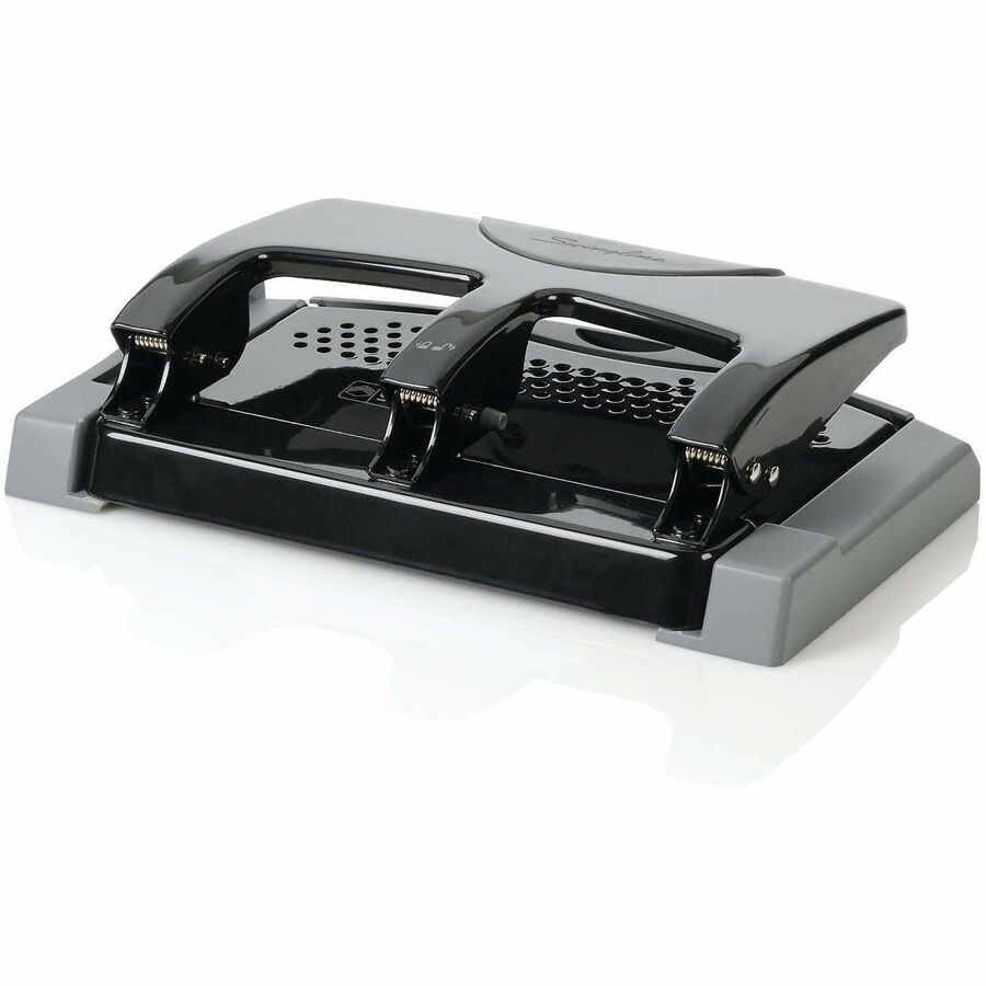 3 Punch Head(s) - 45 Sheet - 9/32" Punch Size - Black, Gray