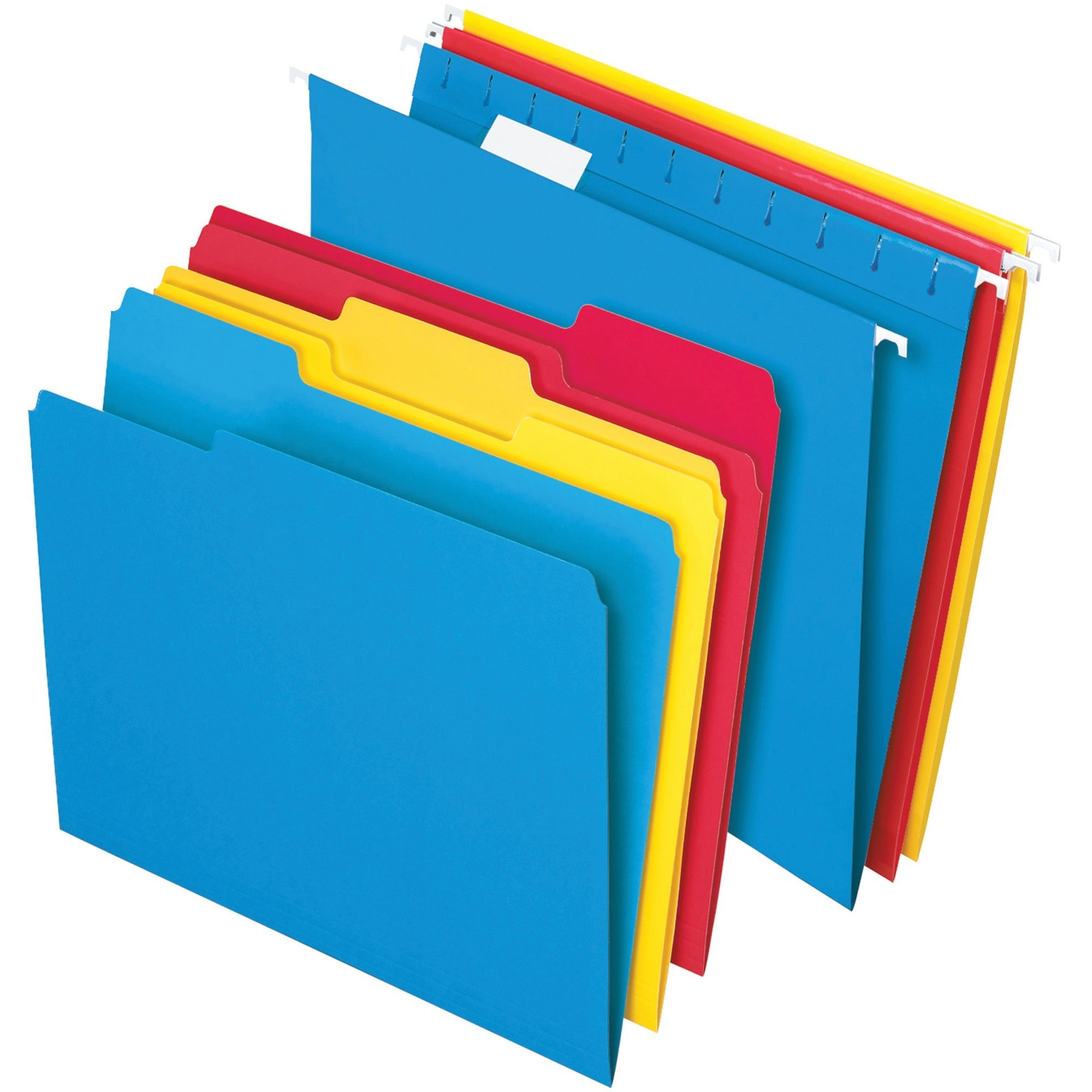 8 1/2" x 11" - 3/4" Expansion - 11 pt. - Assorted - PVC-free, Durable - 24 / Box