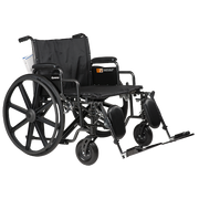 Bariatric HD Wheelchair - 28" x 20" w/ ELR