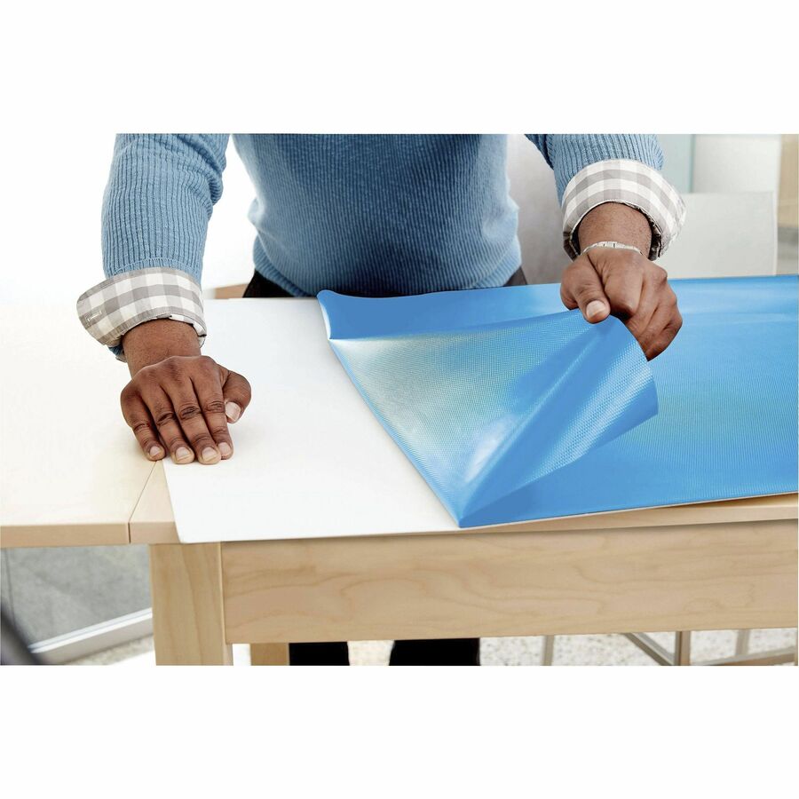 Post-it Self-Stick Dry-Erase Film Surface, White, 36" x 48", Flexible, Stain Resistant, Self-stick, Rectangle, 1 Pack