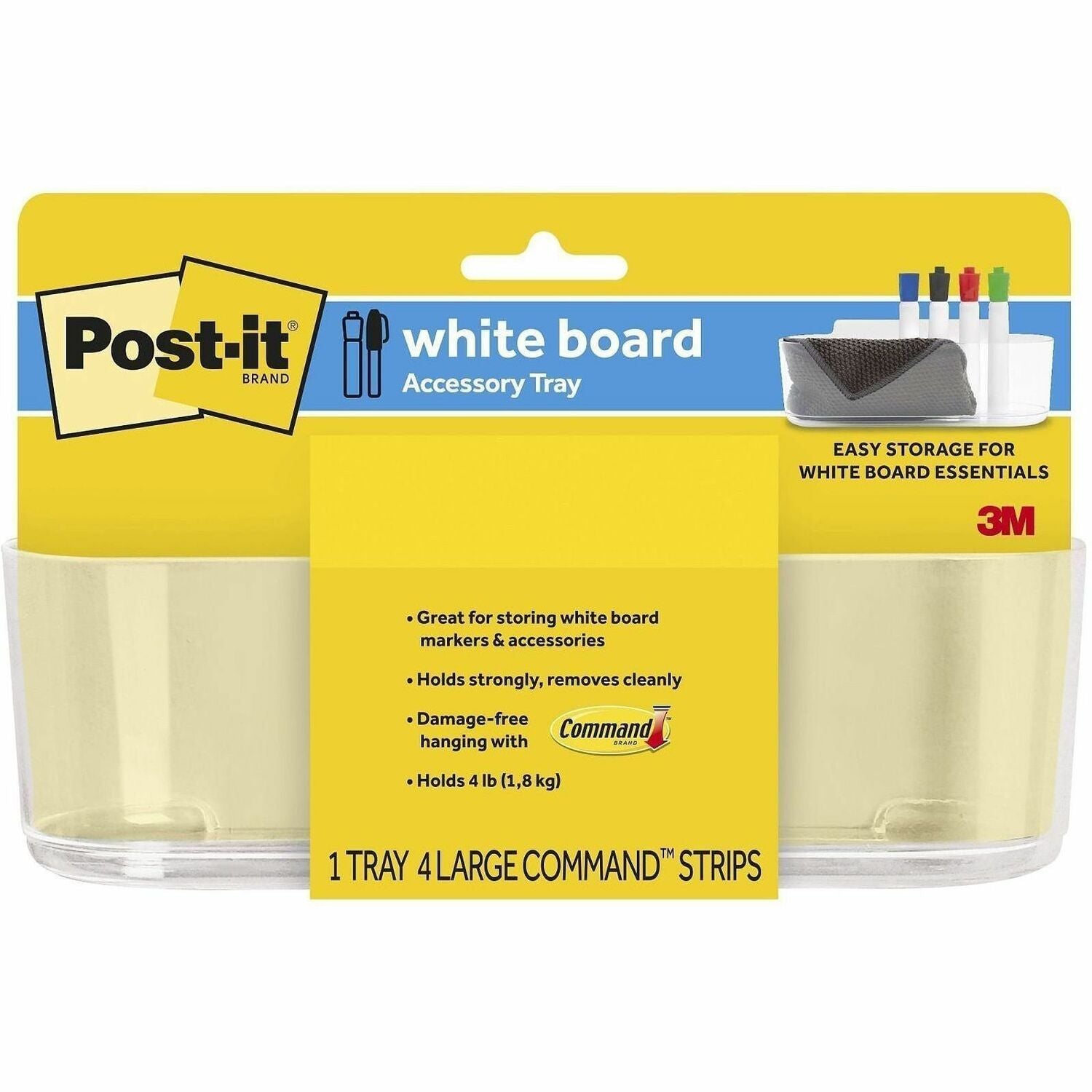 5.2" Height x 8.4" Width x 3" Depth - Plastic - Black - 1 Each