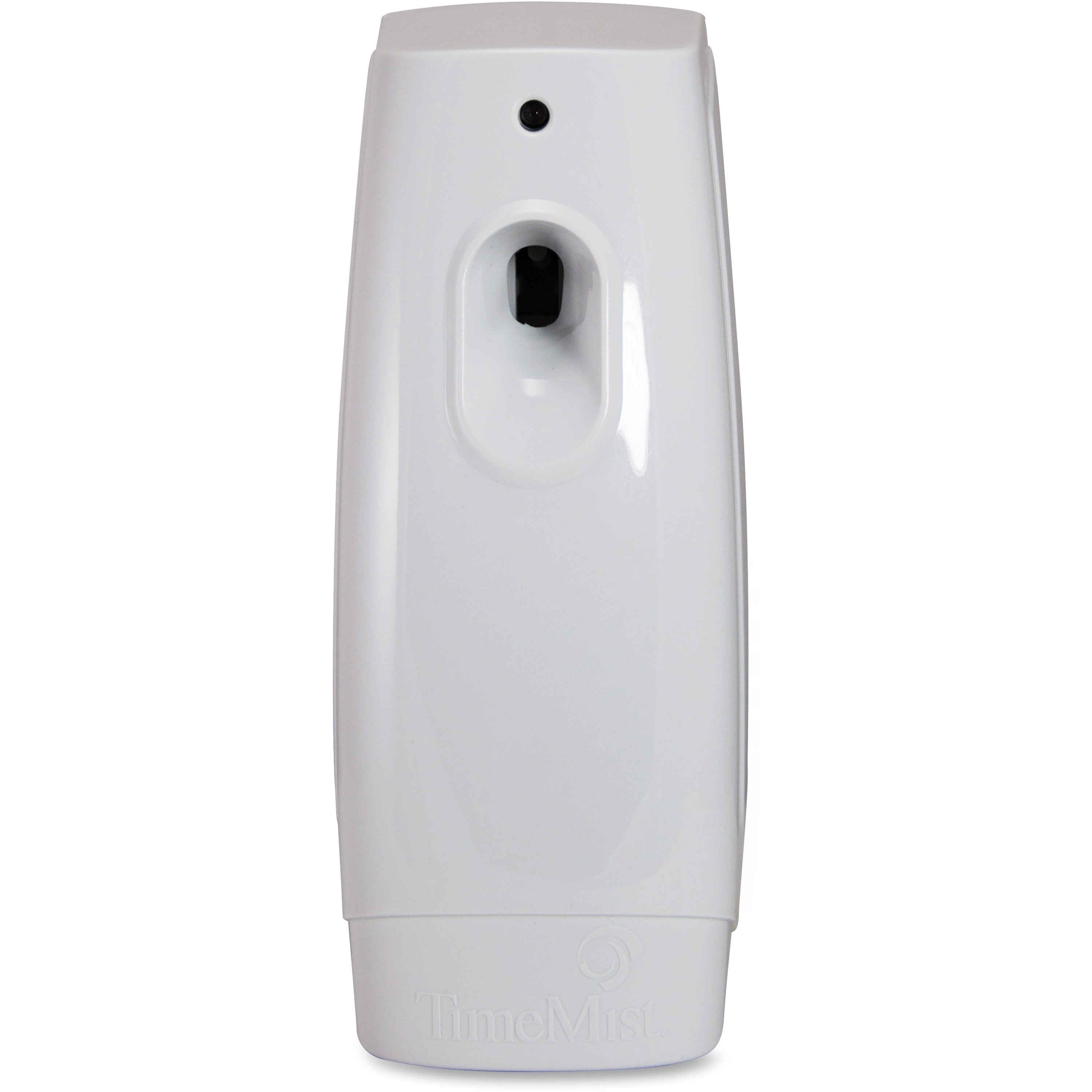 TimeMist Classic Metered Aerosol Dispenser, White, 0.25 Hour Medium Spray, 30 Day Refill Life, 6000 ft³ Coverage, Uses 2 AA Batteries, 1 Each