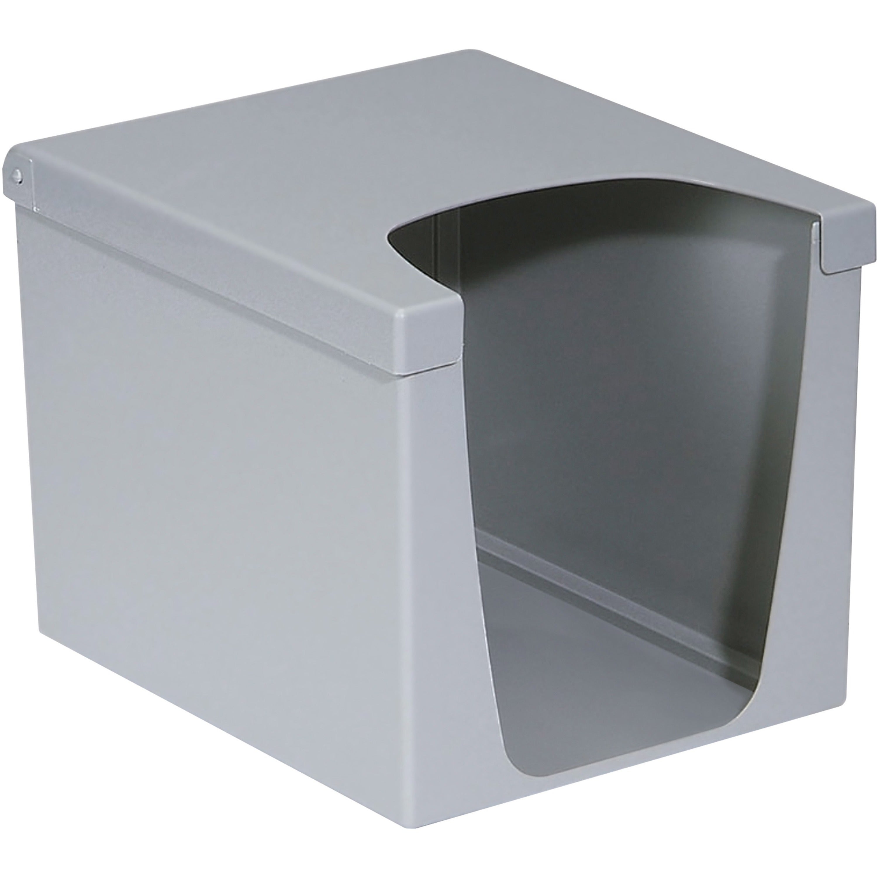 9" Height x 7.5" Width x 7.5" Depth - Gray - 6 / Carton