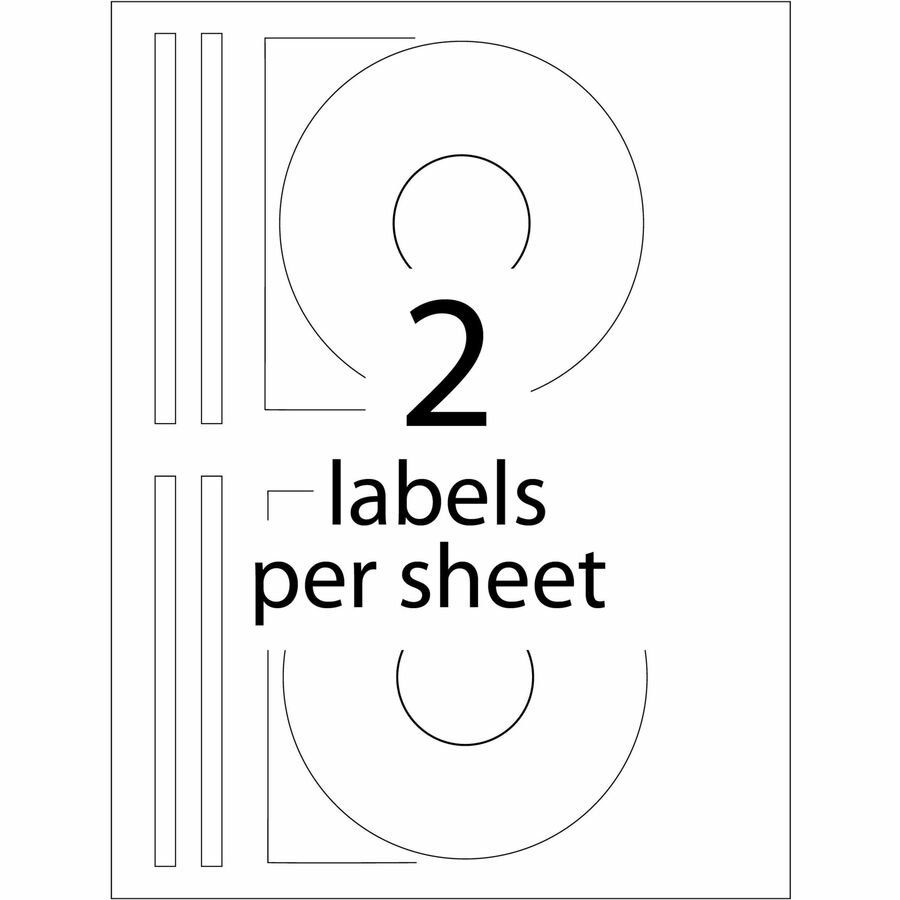 - HeightPermanent Adhesive - Inkjet - Matte - Matte White - Paper - Peel-off, Customizable, Wrinkle-free, Print-to-the Edge, Smear Resistant, Smudge Resistant - 2 / Sheet - 50 Total Sheets - 100 Total Label(s) - 100 / Pack