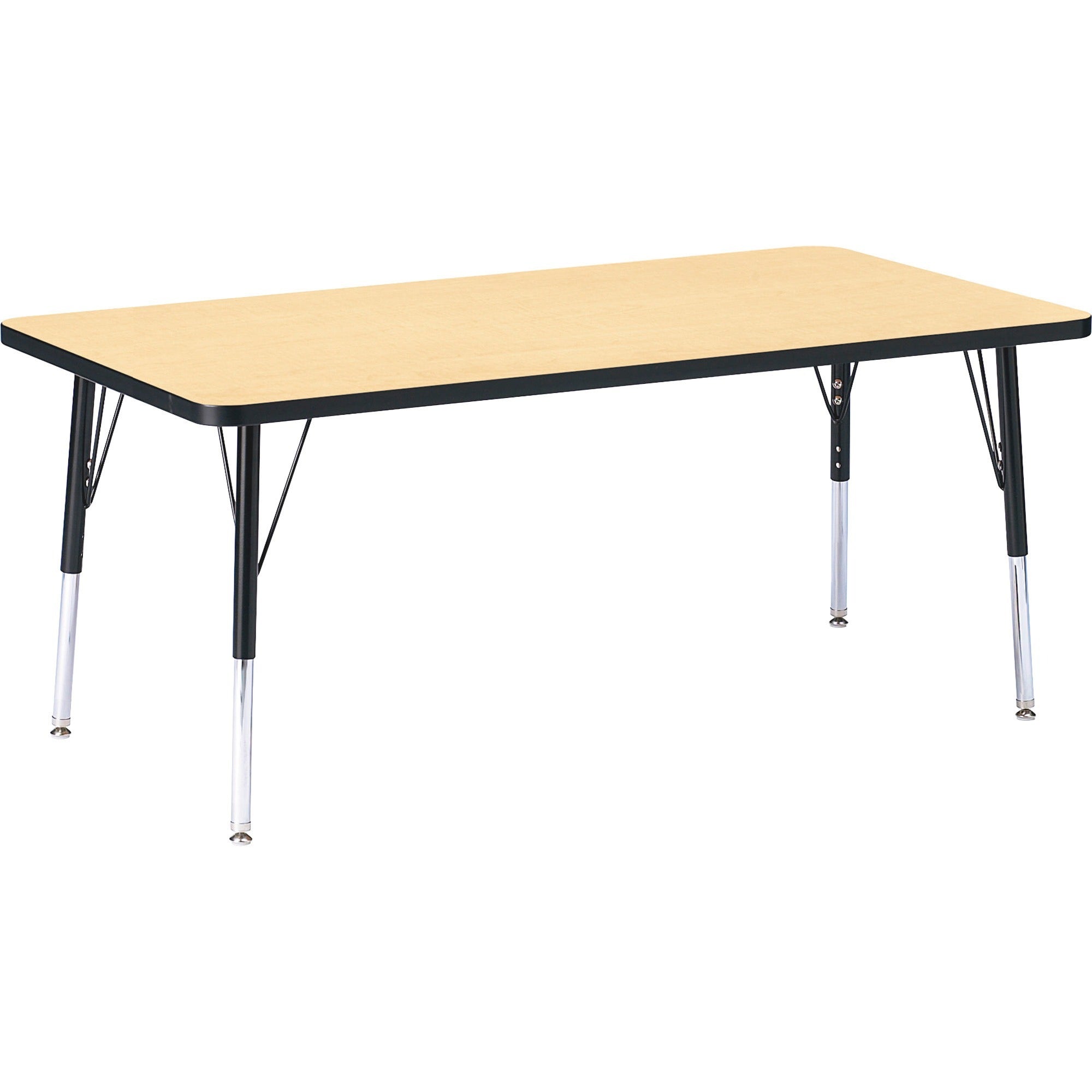 Jonti-Craft Berries Maple Top/Edge Rectangle Table