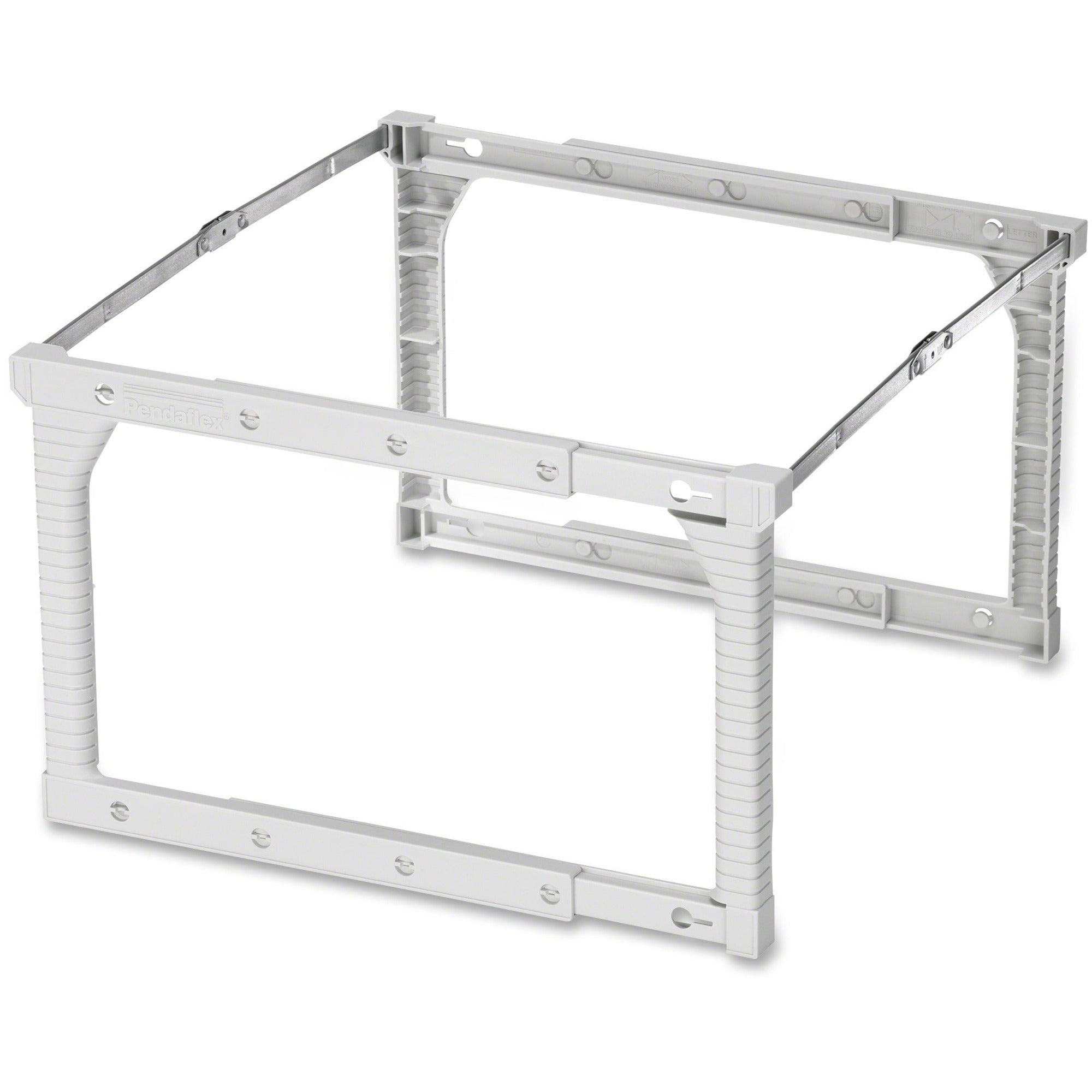 Pendaflex Folder Frames, Letter/Legal Size, Metal, Light Gray, 1 Box