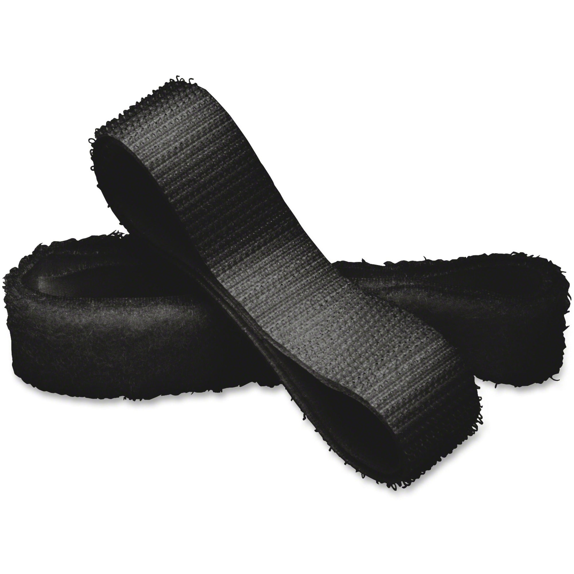 25 yd Length x 0.75" Width - Black - For Indoor, Outdoor, Smooth Surface - 1 Roll