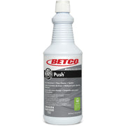 Betco BioActive Solutions Push Cleaner, 32 fl oz (1 quart), New Green Scent, Non-corrosive, Non-flammable, Caustic-free, Milky White Bottle, 1 Each