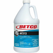 Betco AF315 Disinfectant Cleaner, Liquid, 128 fl oz (4 quart), Citrus Floral Scent, pH 7-8, Turquoise Bottle, 1 Each